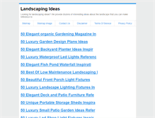 Tablet Screenshot of landscapedesignhq.org